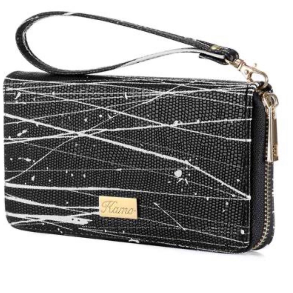 Zip Around Wallet Clutch Wristlet
